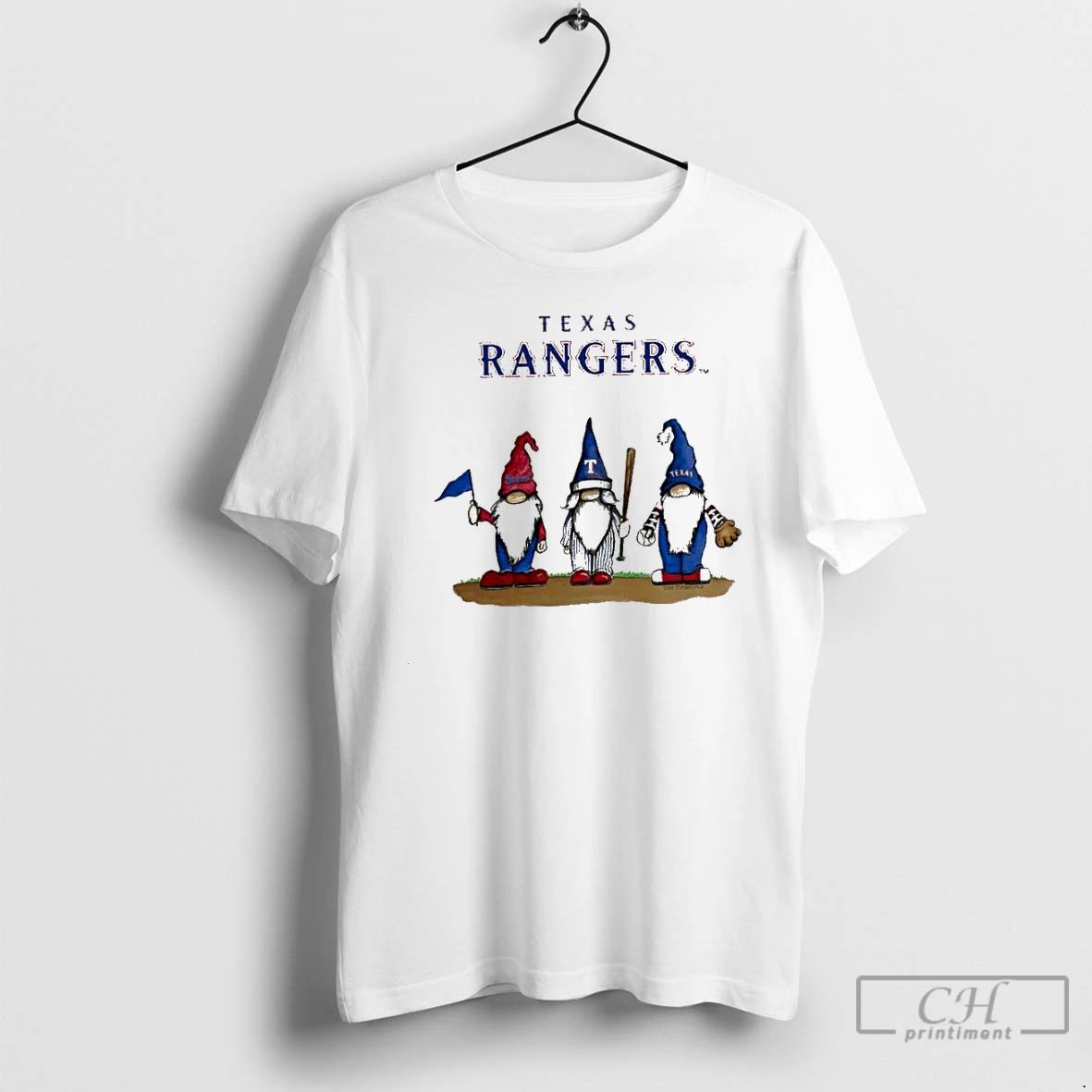 Classic Nationals Gnomes With Texas Rangers Basketball