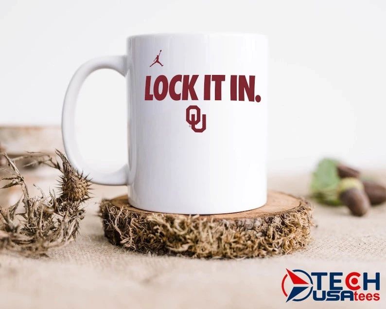 Lock it in Oklahoma Sooners 2026 On-Court Bench shirt