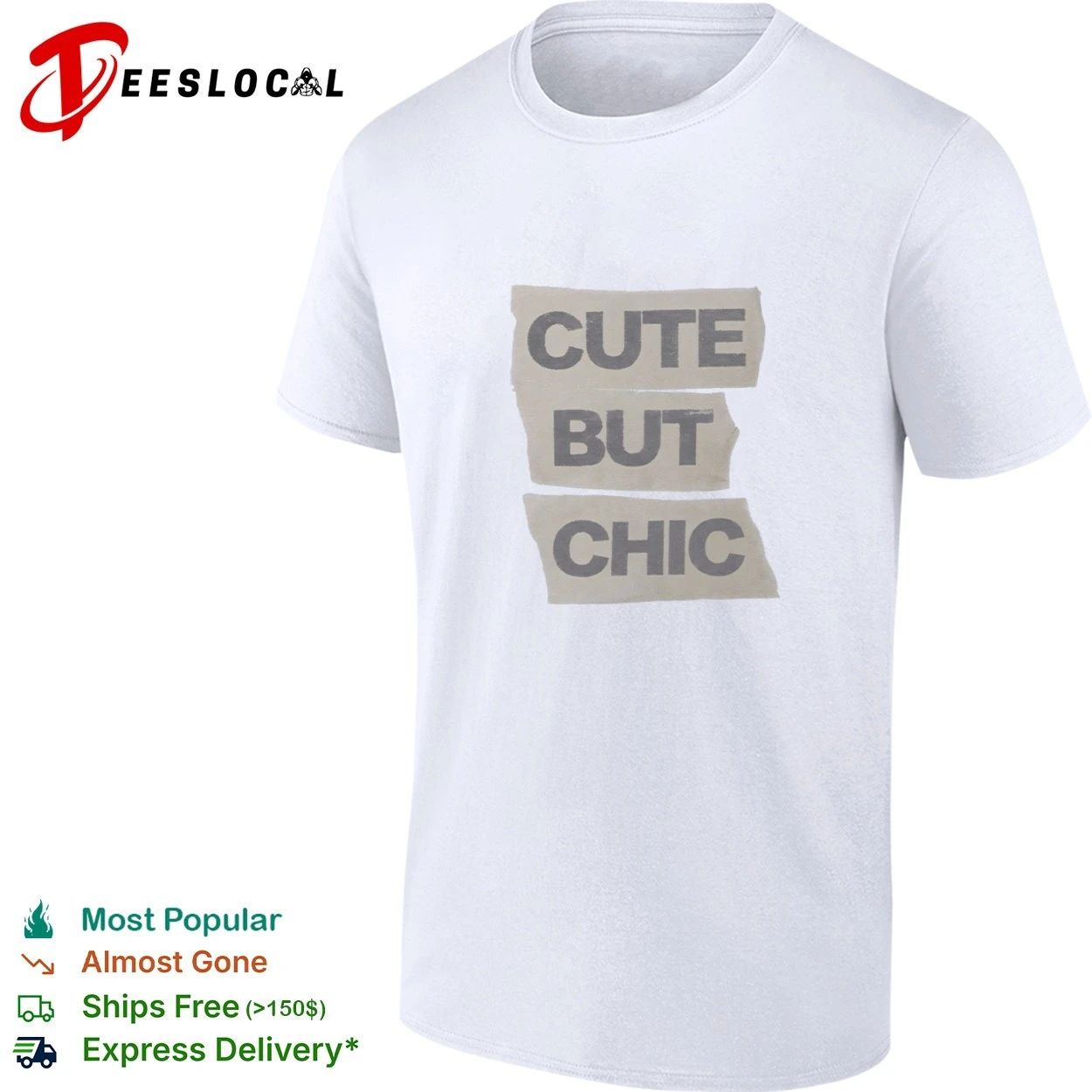 Cute but Chic fashion style trendy minimalist T-shirt