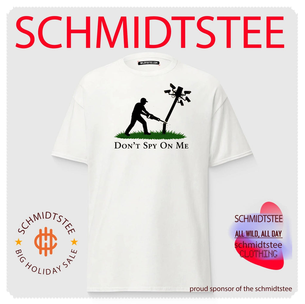 Don’t Spy on Me Surveillance Protest privacy rights Gadsden flag shirt