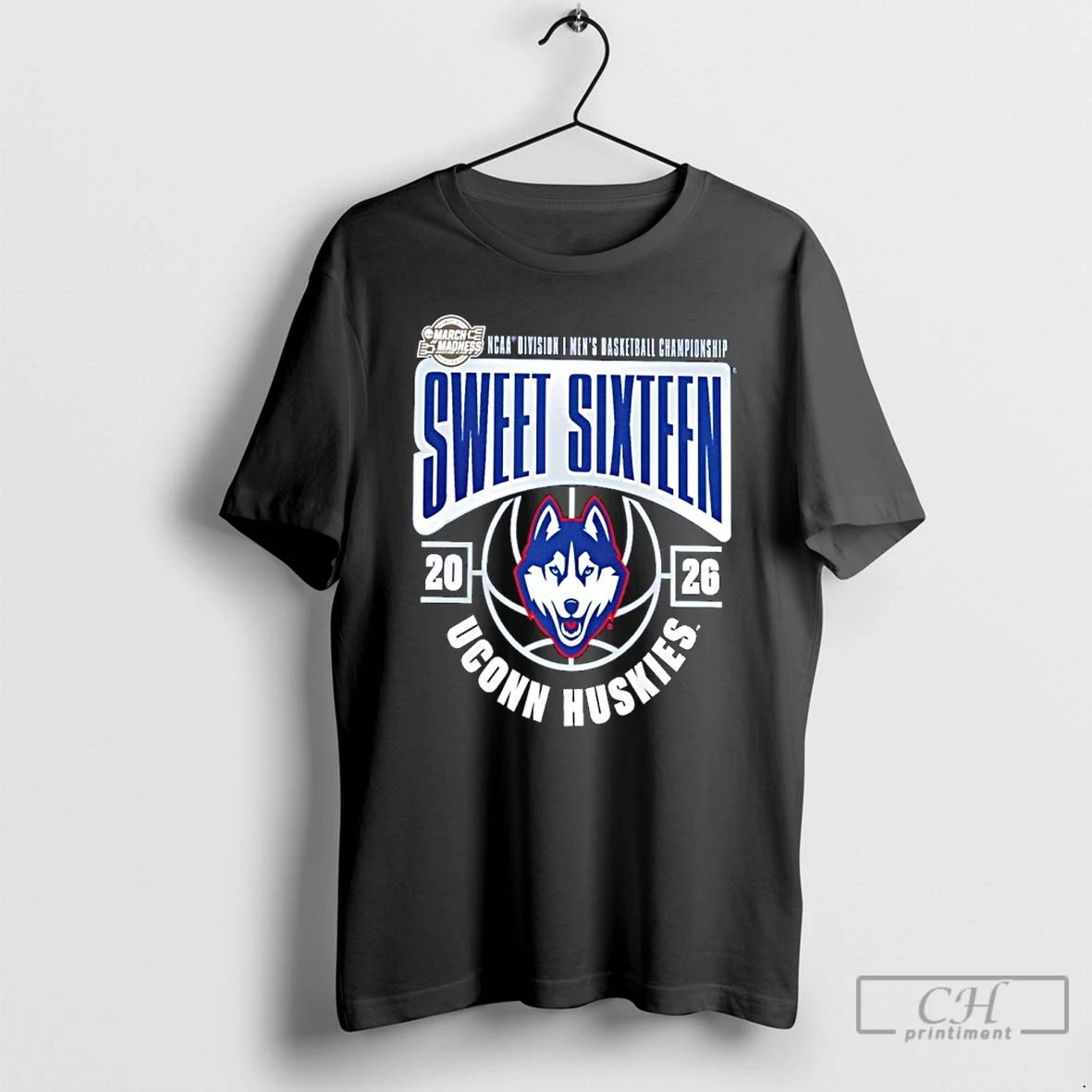 Classic Uconn Huskies 2026 Ncaa Mens Basketball Tournament March Madness Sweet 16 T Shirts Sweater