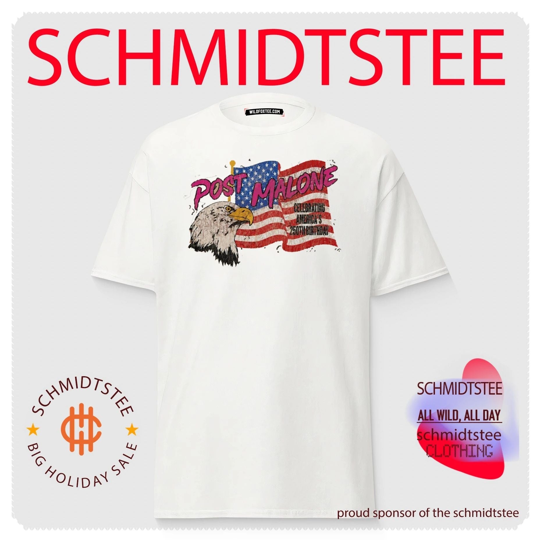 Post Malone Big Ass Stadium Tour Desert Camo Shirt