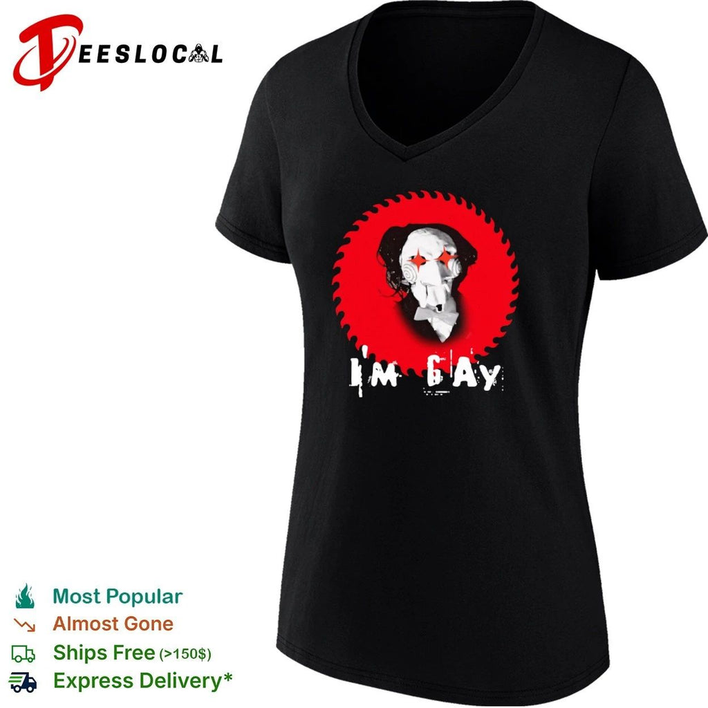 I’m Gay Saw Pride Jigsaw Billy the Puppet T-shirt