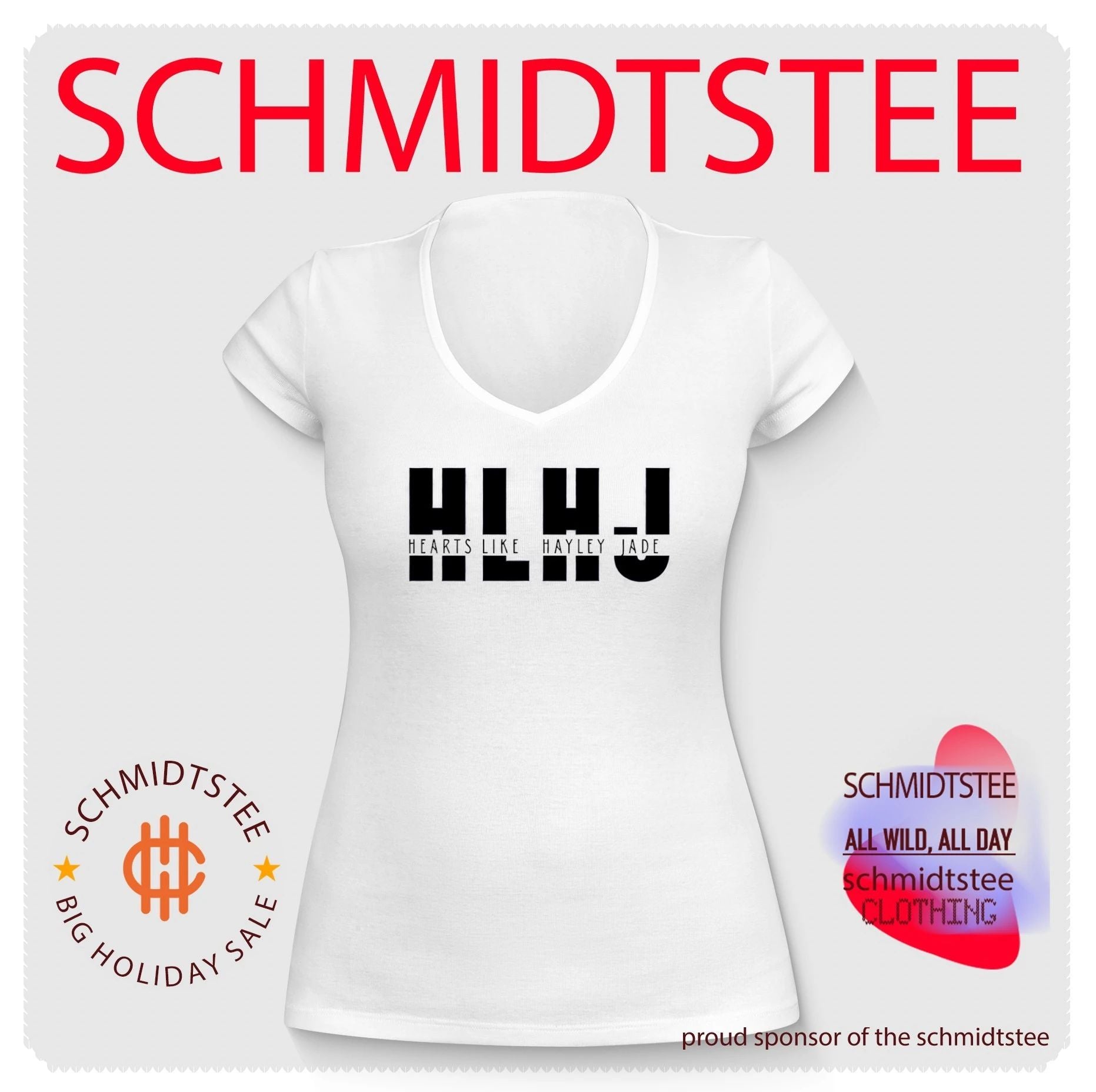 HLHJ Hearts Like Hayley Jade shirt