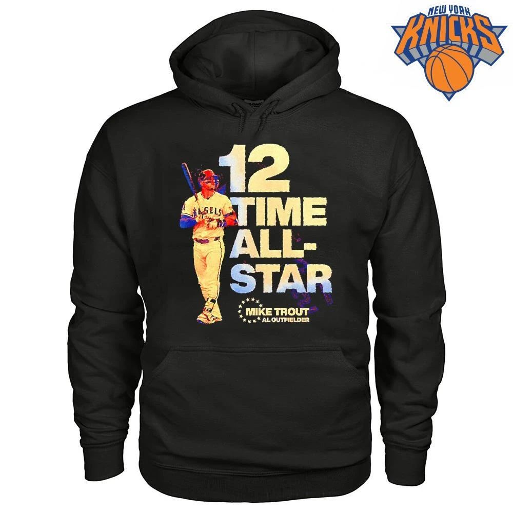 Mike Trout Al Outfielder 12 Time All- Star Los Angeles Angels baseball shirt