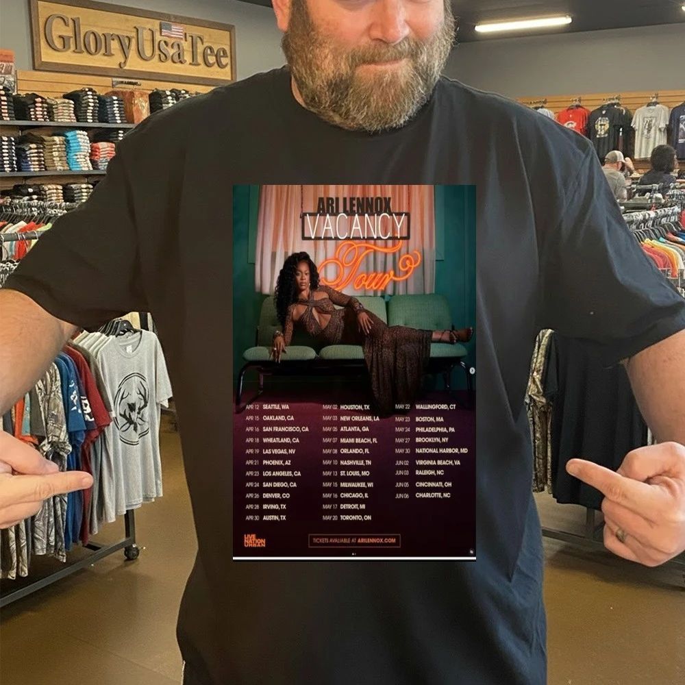 Ari Lennox Vacancy tour 2026 Poster Shirt