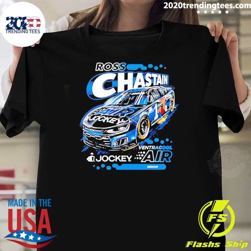 Ross Chastain 1 NASCAR Jockey VentraCool Air 2026 Tee Shirt