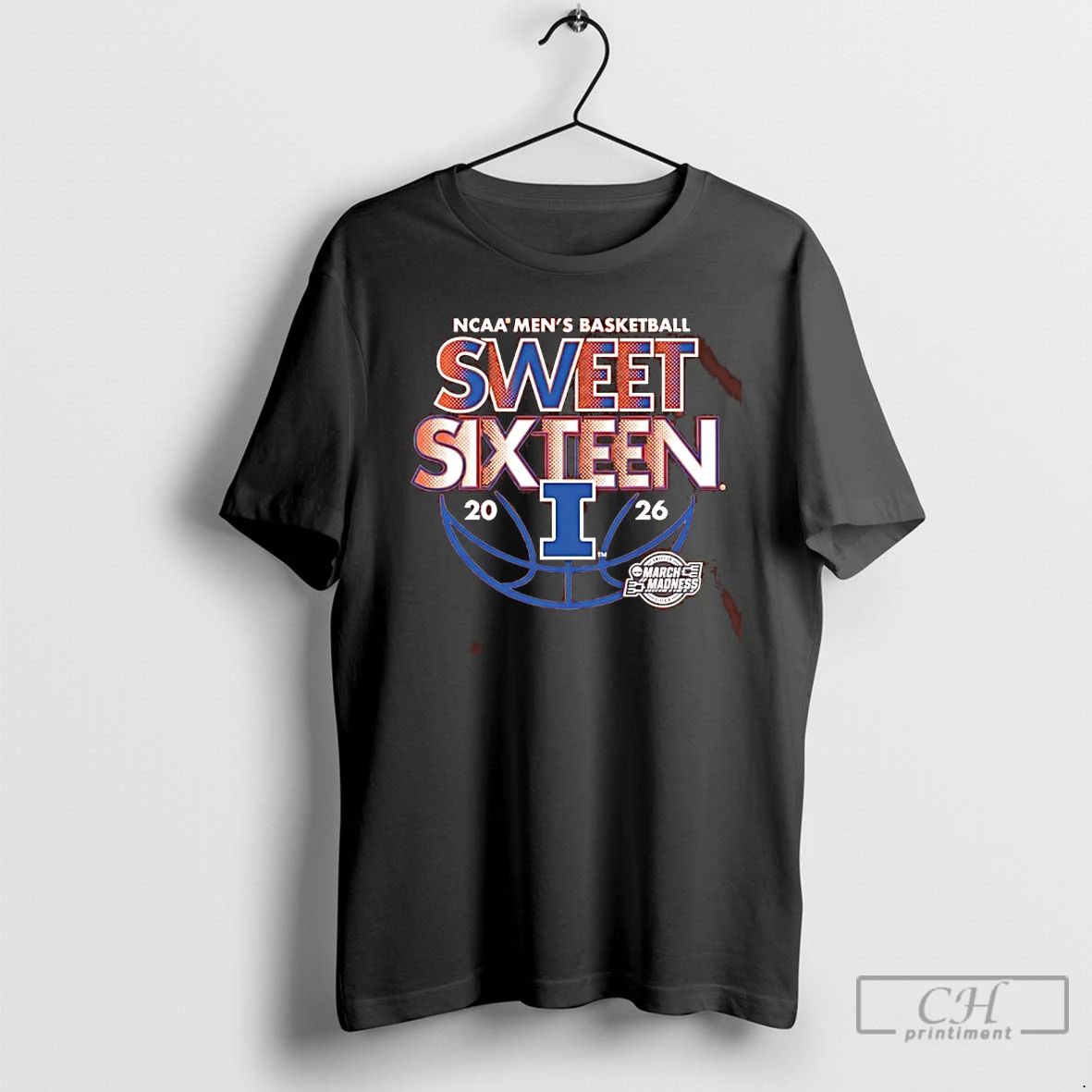Classic Illinois Mens Basketball 2026 Ncaa March Madness Sweet Sixteen