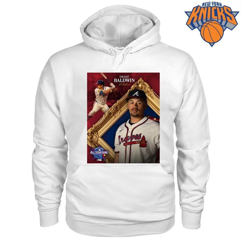 Drake Baldwin Atlanta Braves MLB All Star Game 2026 Catcher Gold Frame Shirt