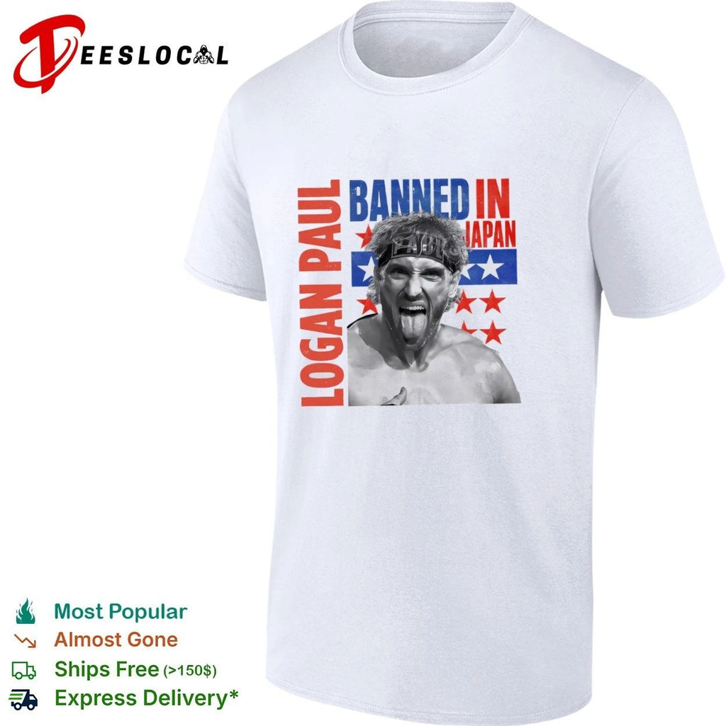 Logan Paul Banned in Japan T-shirt