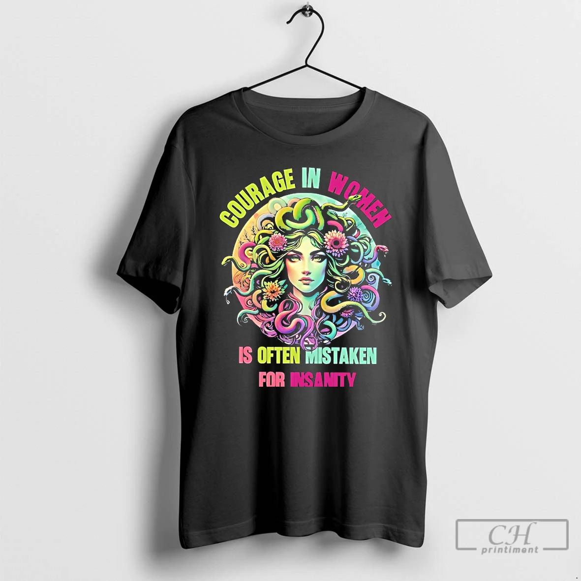 Classic Medusa Courage In Women Is Often Mistaken For Insanity