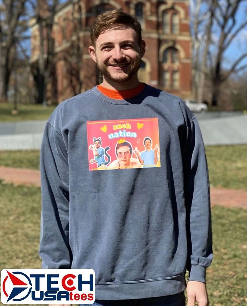 Zach Nation Zachary Sobania shirt