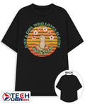 Just a girl who loves sloths yoga retro shirt