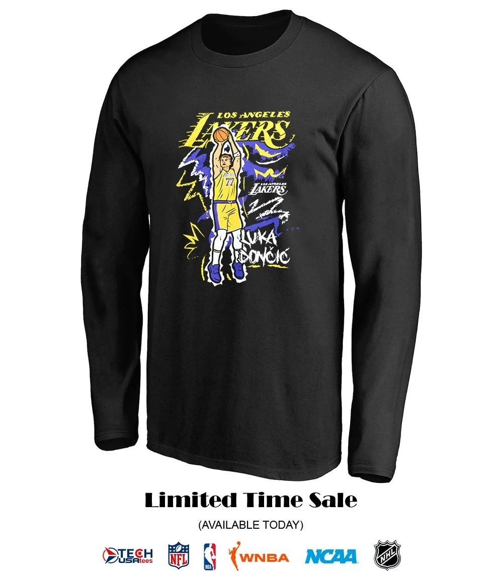 Luka Doncic Los Angeles Lakers Basketball graphic shirt
