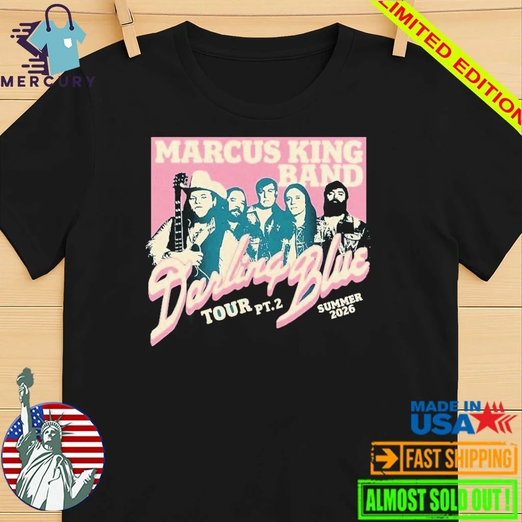 Marcus King 2026 Summer Tour Dates Darling Blue Shirt