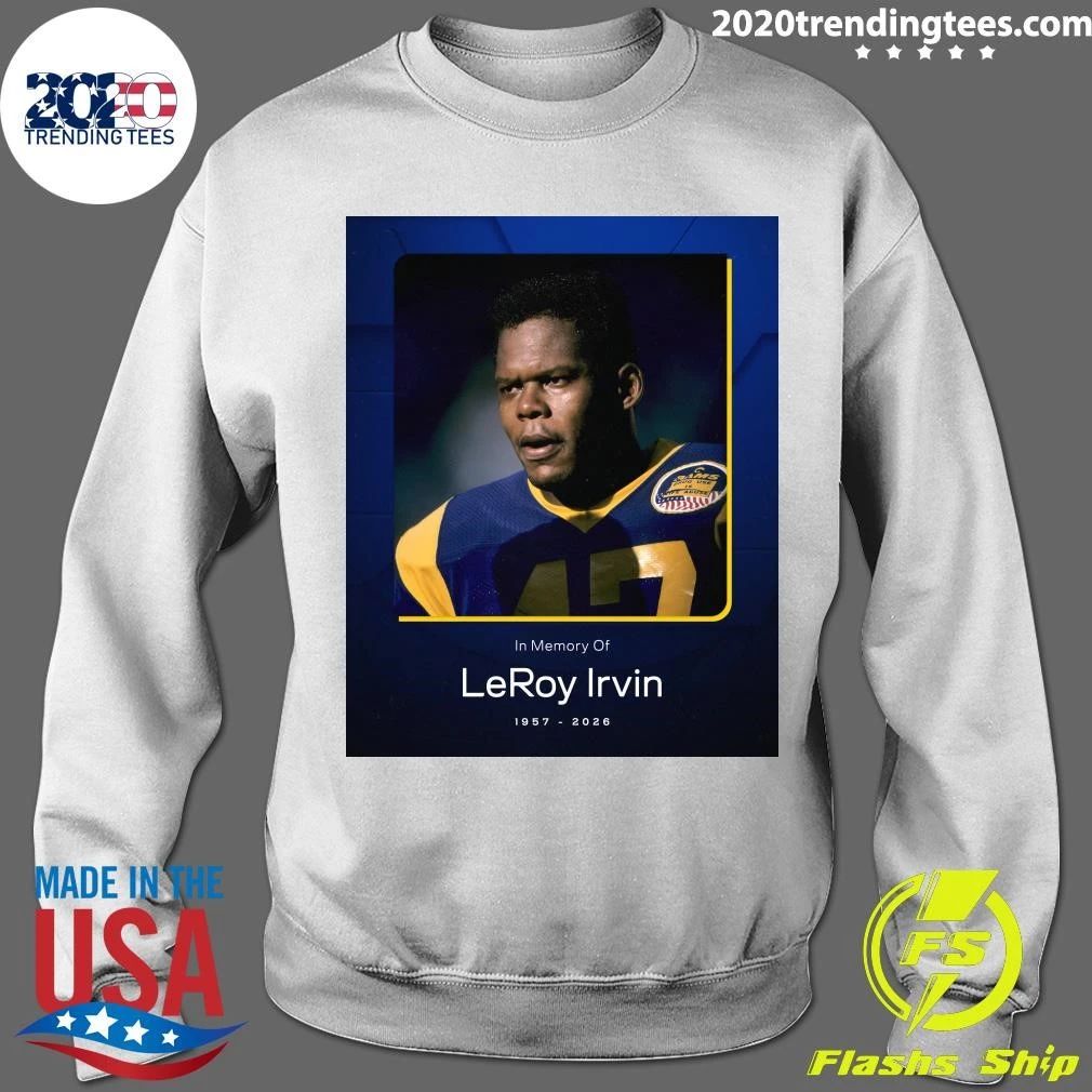 Rip LeRoy Irvin 1957-2026 Shirt