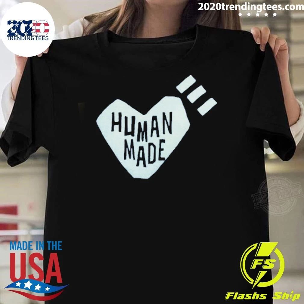 Ningensei Aizome Heart Human Made Shirt