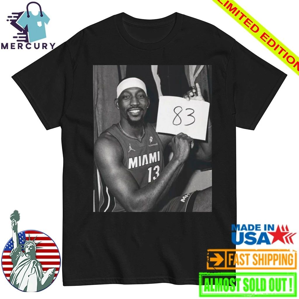 Bam Adebayo 83 Sign Shirt