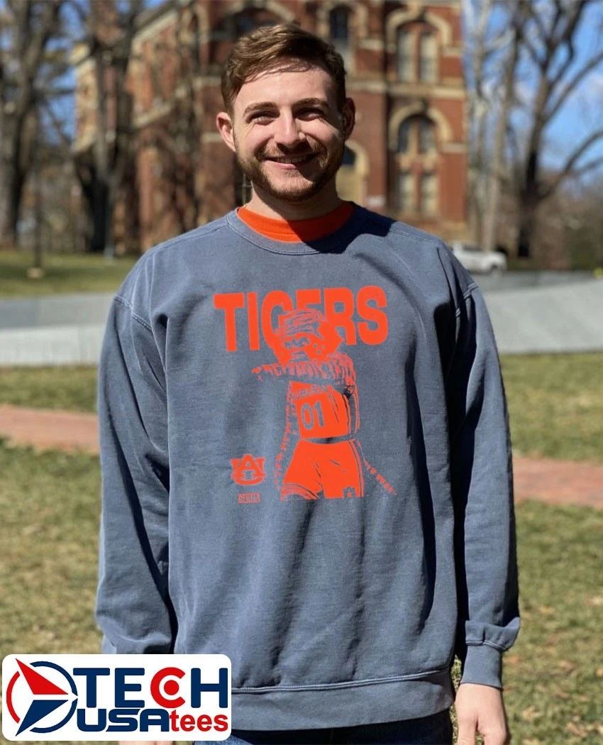 Auburn Tigers mascot mode vintage shirt
