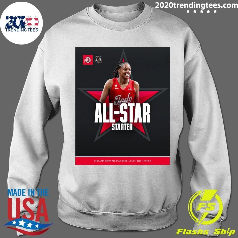 Starting among the league’s best Kelsey Mitchell is a 4x WNBA All-Star Shirt