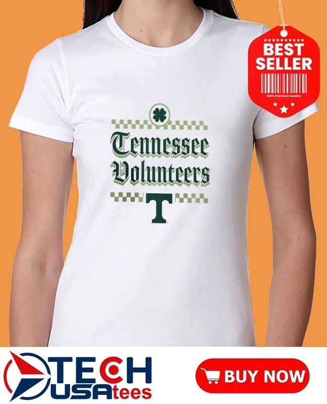 Tennessee Volunteers St. Patrick’s Day checkered shirt