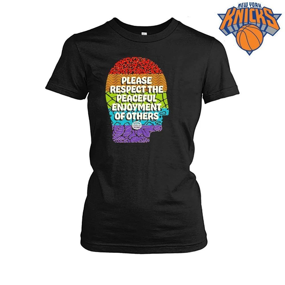 Please Respect The Peaceful Enjoyment Of Others Vintage Embarc Gummy Riot Graphic Shirt