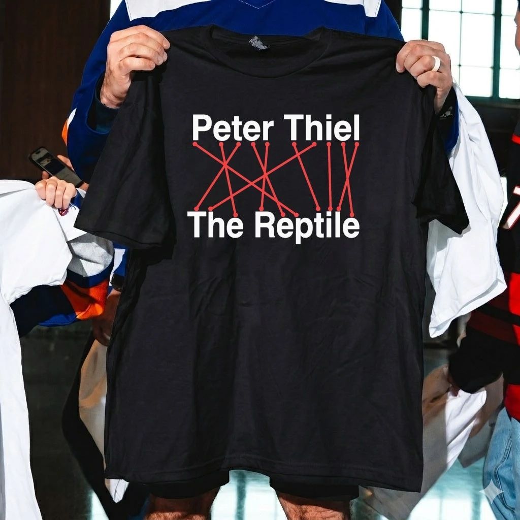Peter Thiel The Reptile CEO Shirt