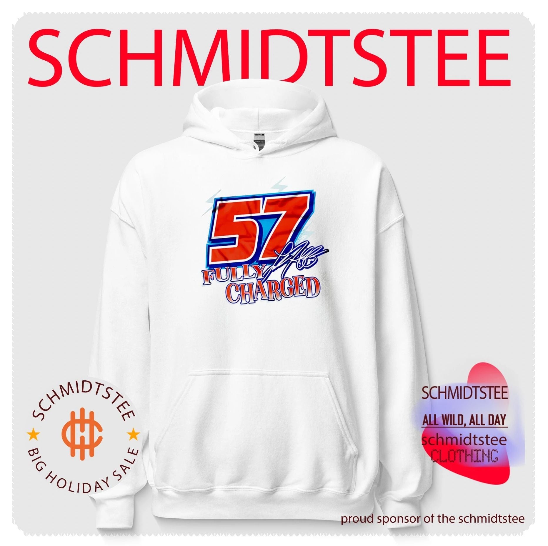 Kyle Larson 57 Fully Charged Hendrick Motorsports shirt