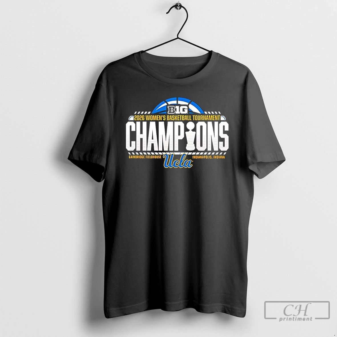 Classic Ucla Bruins 2026 Big Ten Womens Basketball Tournament Champions Logo