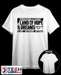 Springsteen and The E Street Band 2026 Land of Hope and Dreams American Tour shirt