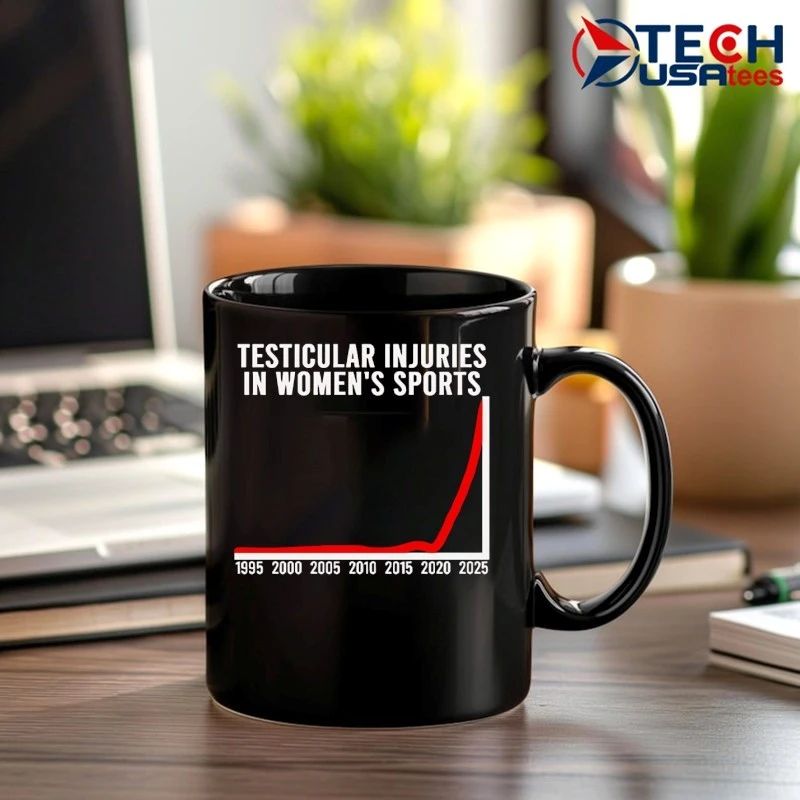 Testicular injuries in women’s sports 2025 chart shirt