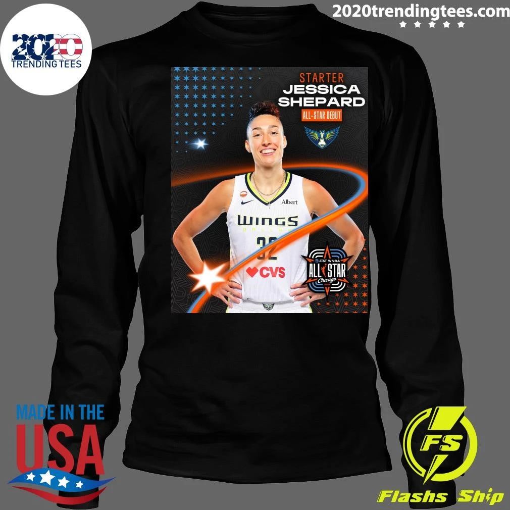 Starter Jessica Shepard Your Official 2026 AT&T WNBA All-Star Starters Shirt