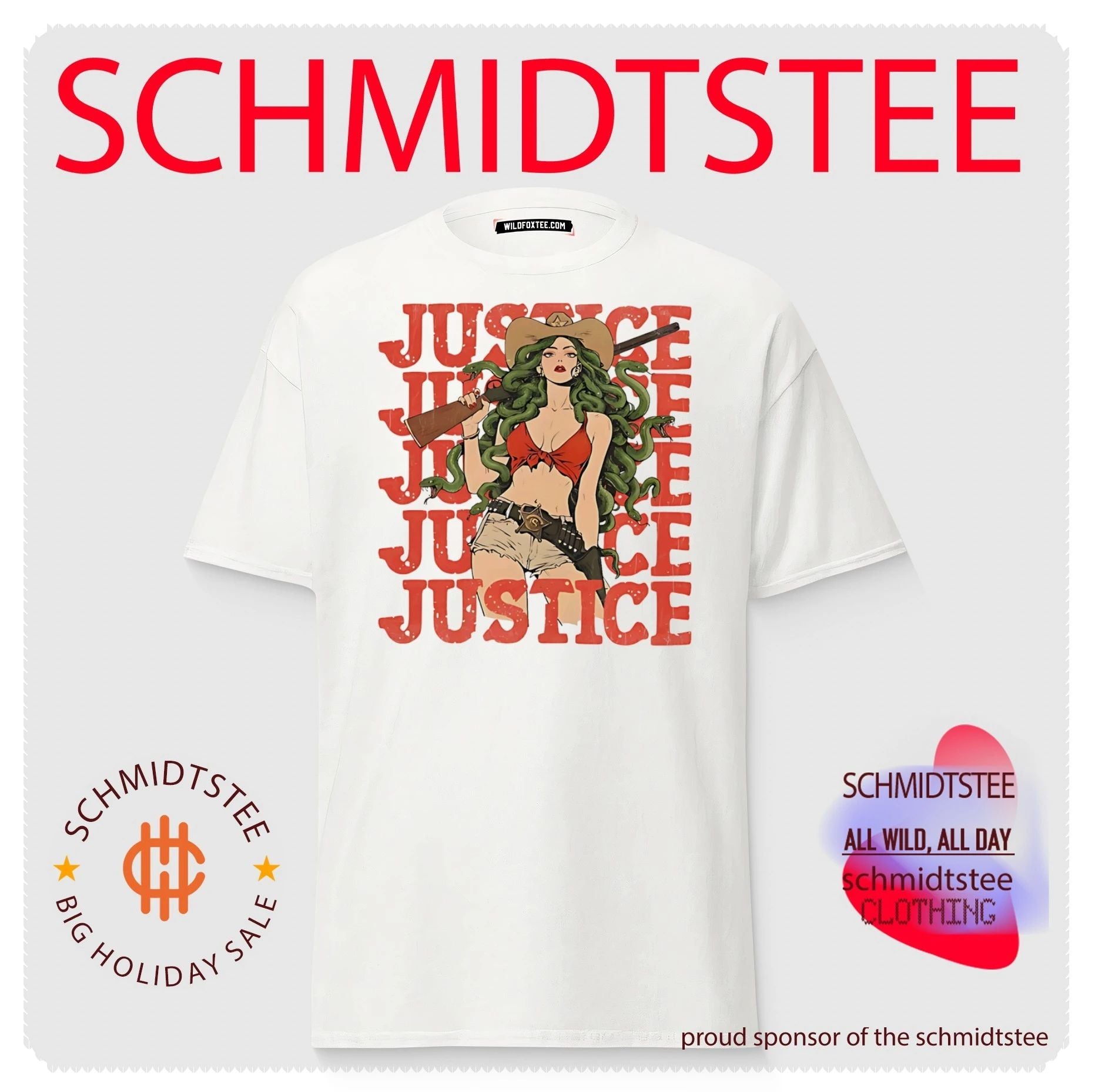 Sheriff Medusa justice shirt
