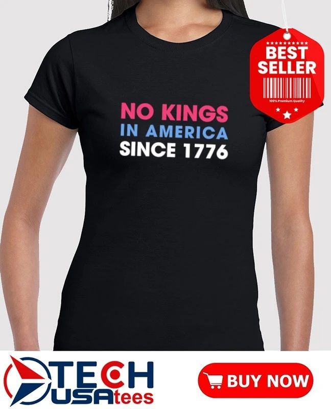 Jamie Lee Curtis no Kings in America since 1776 shirt