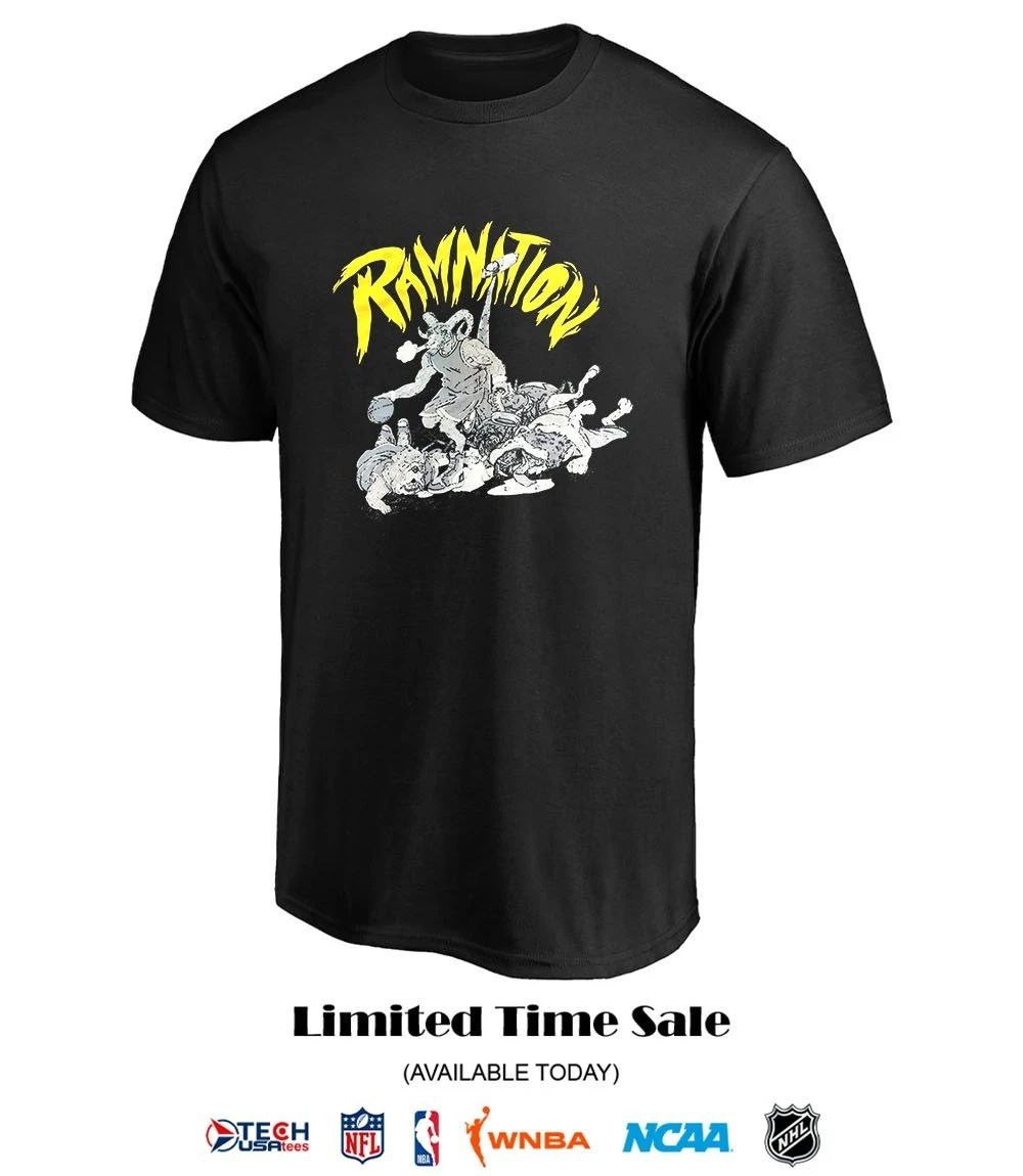 Ram Nation Basketball mascot shirt