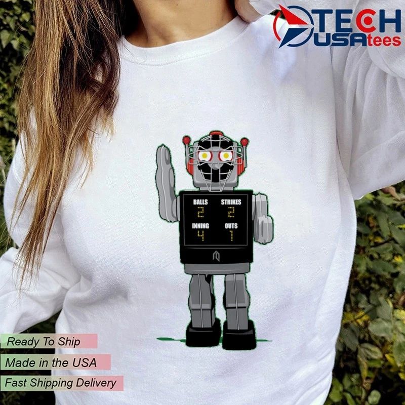 2 for 2 robot shirt by athletelogos