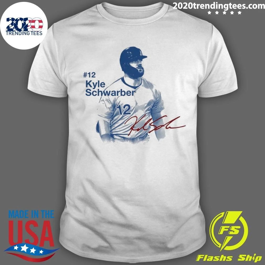 Kyle Schwarber 12 Philadelphia Phillies Star Player 2026 Signature Shirt