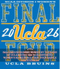 UCLA Bruins 2026 NCAA Division I Women’s Basketball Final Four shirt
