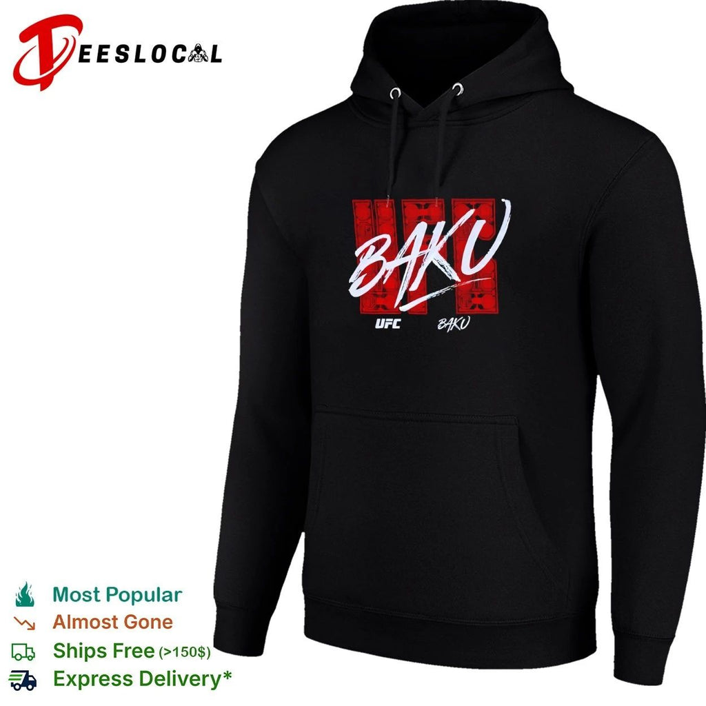 UFC Baku MMA Mixed Martial Arts T-shirt