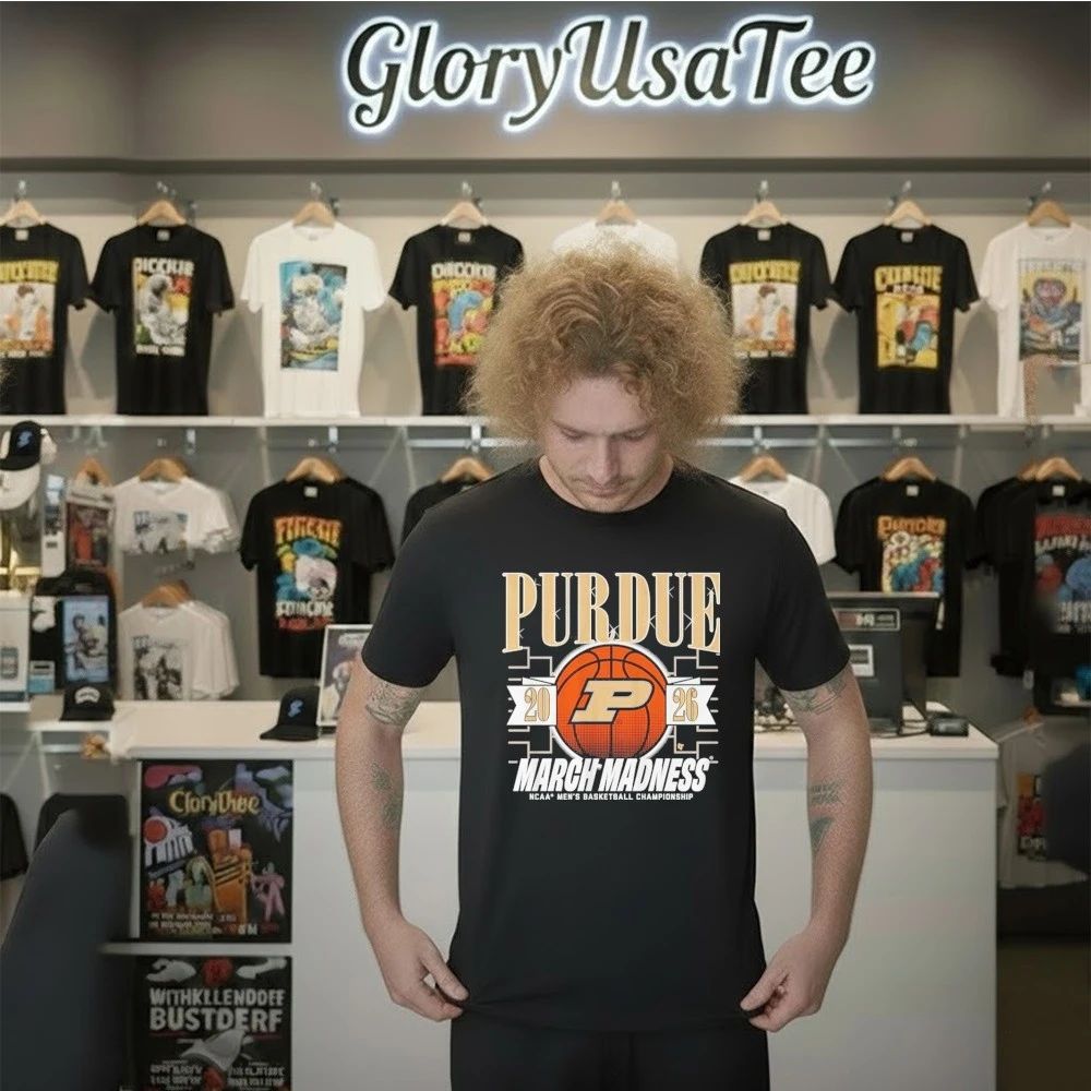 Purdue Boilermakers MBB 2026 March Madness NCAA Men’s BAsketball Championship Shirt
