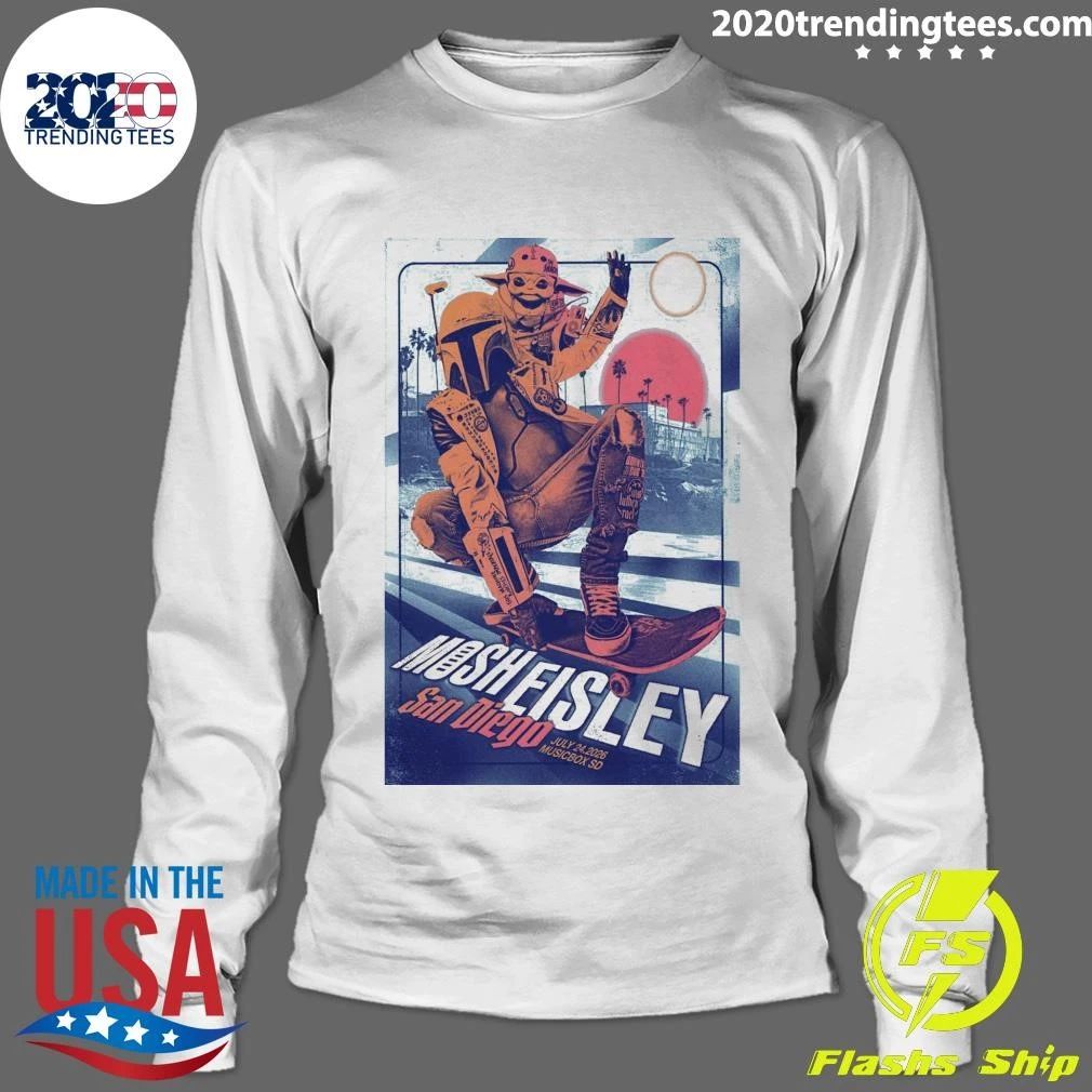 MOSH EISLEY San Diego July 24, 2026. CA Shirt