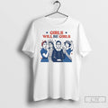 Premium Girls Will Be Girls Patriotic Feminist 4th Of July