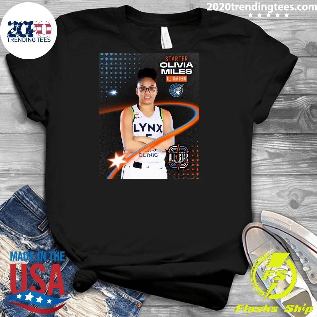 Starter Olivia Miles Your Official 2026 AT&T WNBA All-Star Starters Shirt