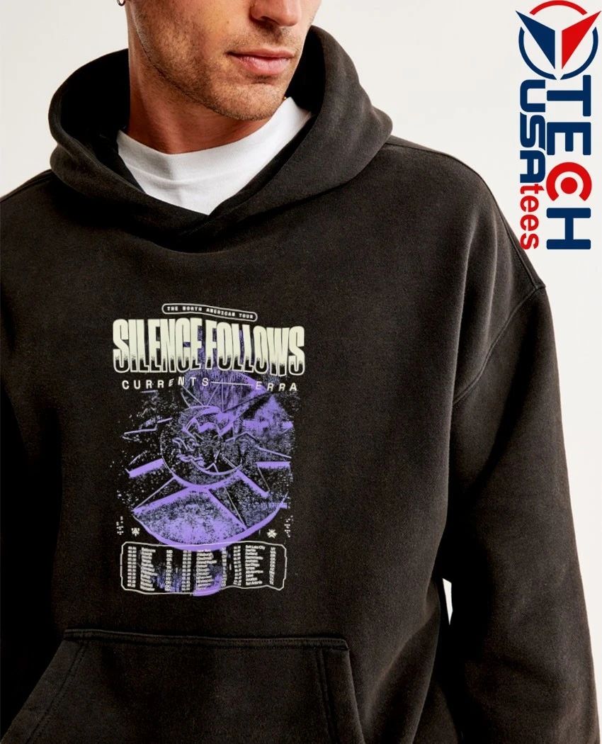 The North American Tour Silence Follows Currents Erra shirt