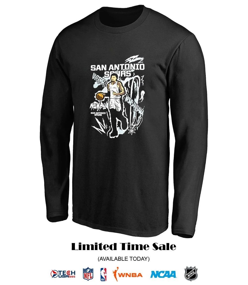 Victor Wembanyama San Antonio Spurs Basketball graphic shirt