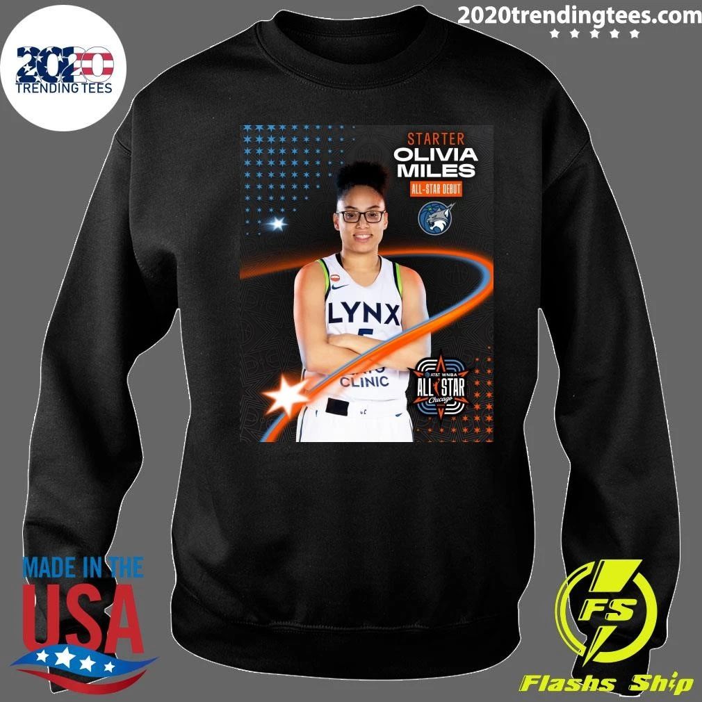 Starter Olivia Miles Your Official 2026 AT&T WNBA All-Star Starters Shirt