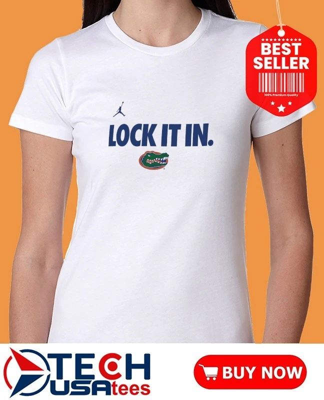 Lock it in Florida Gators 2026 On-Court Bench shirt