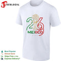 Mexico 2026 Global Football Host Nation Fan T-shirt