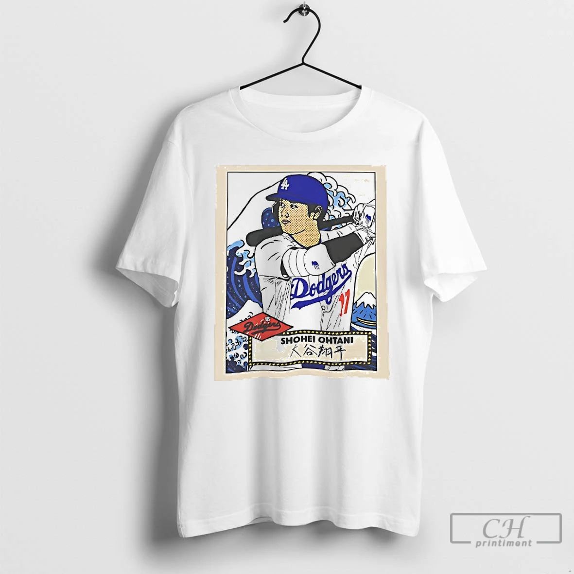Classic Shohei Ohtani Los Angeles Dodgers Hokusai 2026