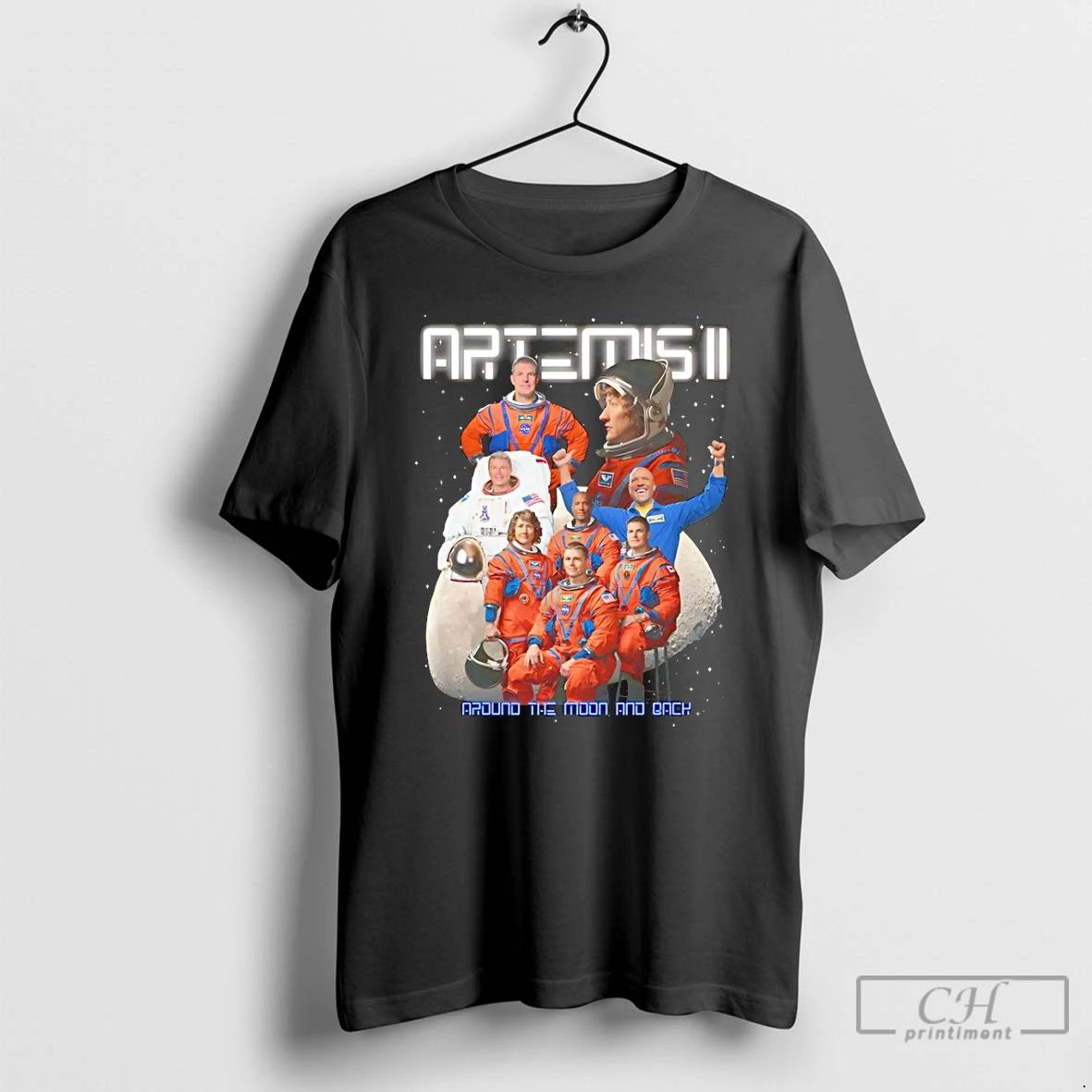 Premium Artemis Ii Around The Moon And Each